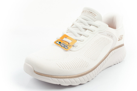 Skechers Bobs Squad Chaos Slip-Ins Damen-Sneaker in Weiß