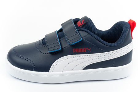 Puma Courtflex Kindersportschuhe [371544 01], Marineblau.
