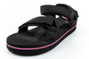 Lee Cooper Damen-Sandalen mit Klettverschluss für den Sommer – Leichte Strandsandalen