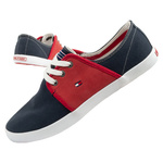 Tommy Hilfiger Herren Sportschuhe Sneakers modisch bequem marineblau [FM56819315 611]
