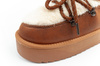 D. Franklin Damen-Winterstiefel, isoliert, Braun