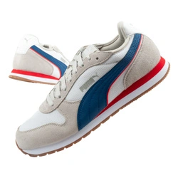 Puma ST Miler Herren-Sneaker, modisch, bequem, leicht, Grau/Weiß