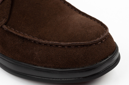 Elegante Herren-Ankle-Boots aus braunem Wildleder von Lee Cooper