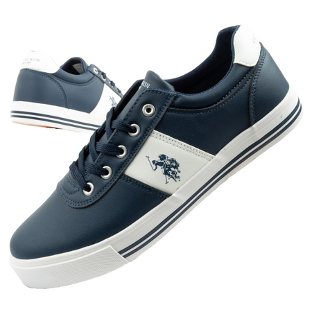 U.S. Polo Assn. Herren-Sneaker, modisch, bequem, Marineblau