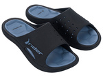 Rider Bay XIV AD Herren-Sport-Flip-Flops, bequeme schwarze Flip-Flops