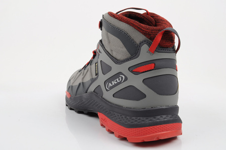 Aku Herren-Trekkingstiefel Rocket Gore-Tex, Grau/Rot