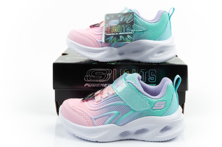 Skechers Color Breeze LED-Sneaker für Mädchen, Türkis