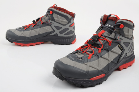 Aku Herren-Trekkingstiefel Rocket Gore-Tex, Grau/Rot