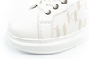 Karl Lagerfeld Kapri Herrenschuhe Sneakers Naturleder weiß [KL52563 01W]