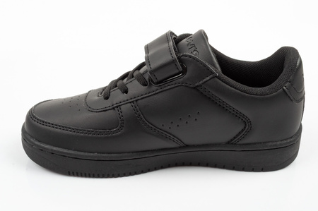 Levi's Union SE Kinder-Sportschuhe mit Klettverschluss, schwarz