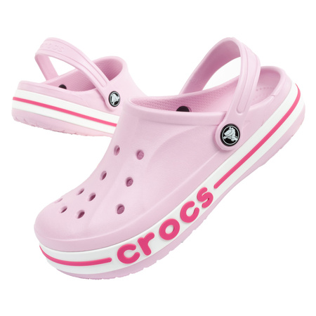 Crocs Bayaband Clog Clog-Sandalen [207019-6TG], rosa.
