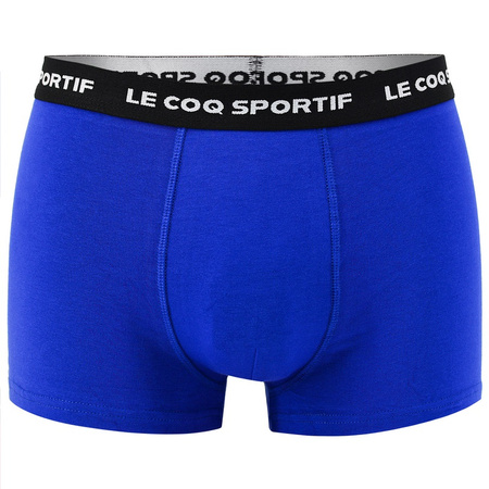 Le Coq Sportif Boxershorts Unterhosen Herren 3er-Pack rot grau marineblau