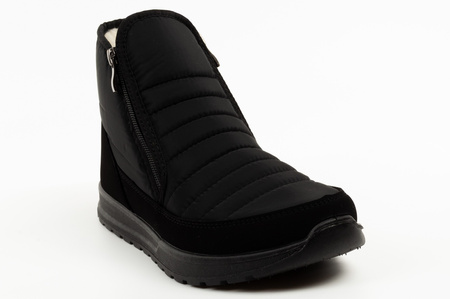 Progress Herren-Winterstiefel – Isolierte Schneestiefel mit modischem Reißverschluss