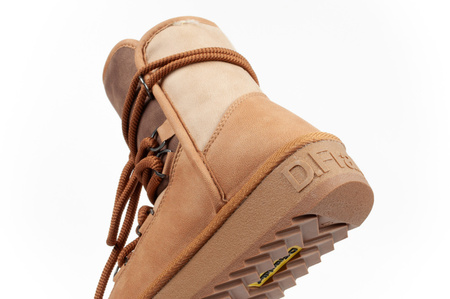 D.Franklin Damen-Winterschuhe [DFSH370013-SAND], braun.