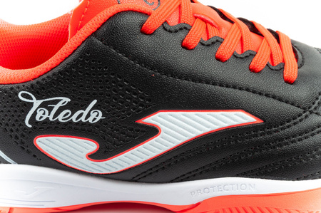 Joma Toledo JR 2601 Fußballschuhe für Kinder, für die Halle, schwarz