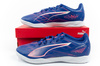 Puma Ultra 5 Play IT Herren-Hallenfußballschuhe, Lila, Marineblau