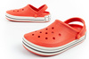 Crocs Off Court Flip Flops Sandalen Clogs rot leicht bequem modisch