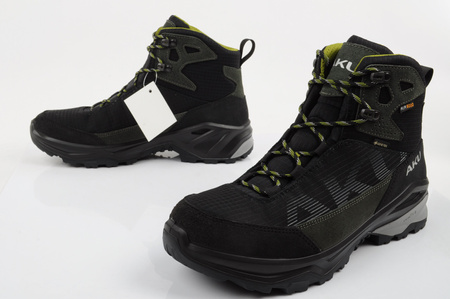 Aku Herren-Wanderschuhe Adapta Gore-Tex Leder, Schwarz