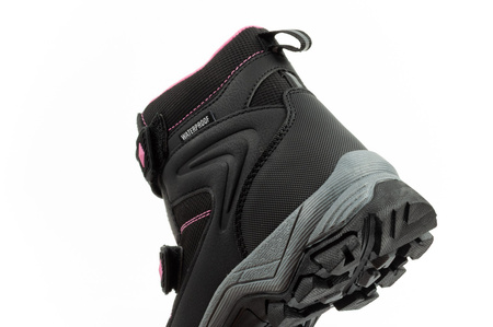 Lee Cooper Kinder-Winterstiefel, wasserdicht und isoliert, Schwarz