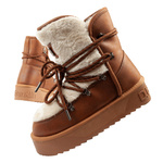 D. Franklin Damen-Winterstiefel, isoliert, Braun