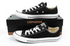 CONVERSE ALL STAR OX Herren-Sneaker, modisches Schwarz
