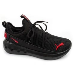 Puma Softfire Carson Damen-Laufschuhe, leichte schwarze Sneaker