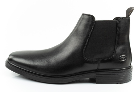 Skechers Herren Chelsea Boots Miller-Boris Elegantes Leder