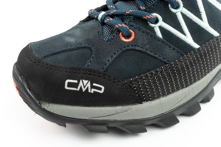 CMP Rigel Damen-Wanderschuhe, Leder, strapazierfähig, wasserdicht, Overknee, Marineblau