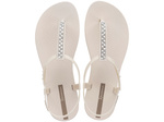 Ipanema Sandal Class Damen-Flip-Flops in Beige mit Strasssteinen