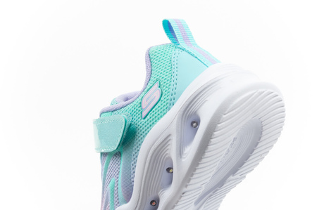 Skechers Color Breeze LED-Sneaker für Mädchen, Türkis