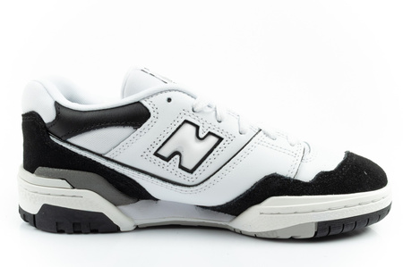 New Balance 550 Kinder-Sportschuhe, Leder-Sneaker, modisch, Schwarz-Weiß
