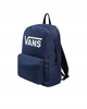 Vans Old Skool Print 22L Urbaner Schulrucksack, Marineblau, Großes VANS-Logo