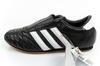 Adidas Damen-Taekwondo-Sneaker, Schwarz, Leder, Slip-On
