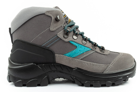 Grisport wasserdichte Damen-Wanderstiefel aus Leder, Grau