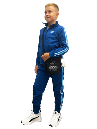 Nike Kinder Jungen Sport-Trainingsanzug [FD3061 476], blau.