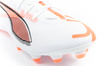 Puma Ultra 5 Match FG/AG Fußballschuhe, Firm Ground, Weiß/Orange