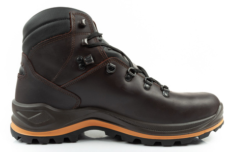 Grisport Marrone Wasserdichte Leder-Wanderstiefel für Herren