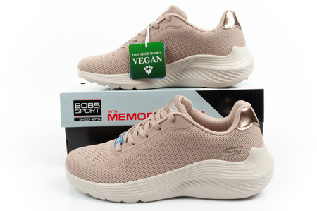 Skechers Bobs Squad Waves Damen-Sneaker, leicht, beige