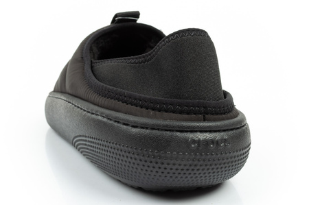 Crocs Classic Puff Moc Hausschuhe für Herren, Schwarz, gefüttert