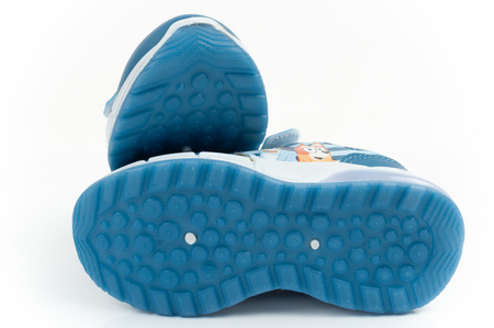 Leomil Kinder-Sneaker Bluey, leicht, mit Klettverschluss und LED-Beleuchtung, blau