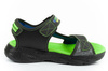 Skechers Kindersandalen [400614L/BKLM] LED-Schuhe, Schwarz.