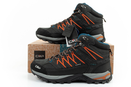 CMP Rigel Herren-Wanderschuhe, strapazierfähiges Leder