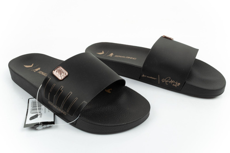Rider Herren R10 Slide Sport-Flip-Flops – Bequemes Schwarz