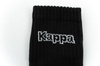 Kappa schwarz lange Socken [34113IW 901] 3er-Pack