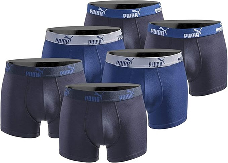 Puma Boxershorts Herren Boxershorts 6er-Pack Baumwolle bequem