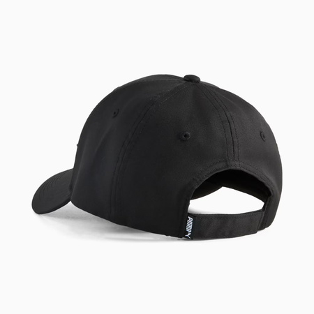 Puma Ess Metal Kinder-Baseballkappe, verstellbar, Schwarz, Baumwolle
