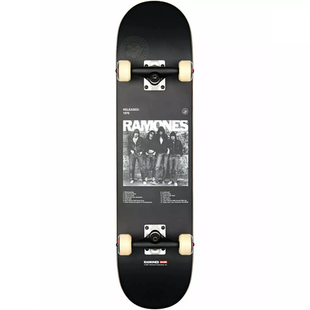 Globe G2 Ramones 7,75" Cruiser Skateboard Resin-7, Tensor Alloy, ABEC-7