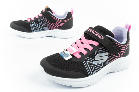 Skechers Microspec Klettverschluss Kinder-Sportschuhe