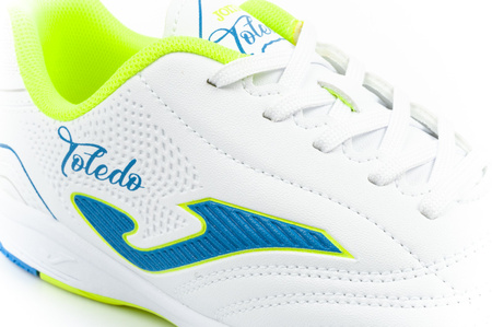 Joma Toledo JR 2602 Hallenfußballschuhe für Kinder, Weiß
