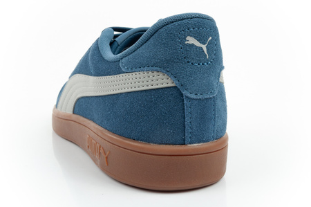 Puma Smash 3.0 Herren-Sneaker aus Leder, klassisch, modisches Blau